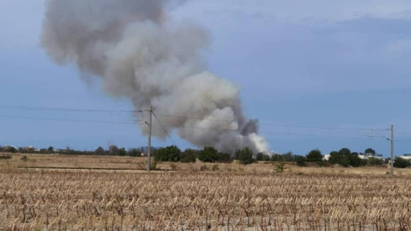 У Болгарії під час підготовки до авіаційного шоу стався інцидент – навчальний літак зазнав аварії.